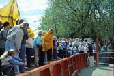 Sportdykaruppvisning för publik, 1991