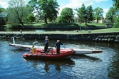 Räddningsbåt i Slussen, 1991