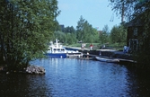 Polisbåt från Västerås på besök, 1992