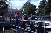 Slussning av båt, 1994