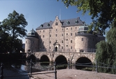 Örebro slott med kanslibron, 1988
