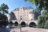 Örebro slott med kanslibron, 1985