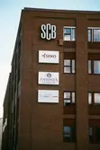 Företagsskyltar på SCB-huset, 1997