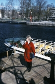 Tal av Irene Lejegren vid invigning av turistbåten Paddan, 1997