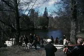 Landstigning vid Karslunds brygga, 1997