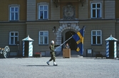 Flaggparad på nationaldagen vid I3, 1997-06-06
