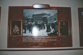 Del av Slottshistorisk utställlning på turistbyrån, 1988