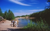Konstgjord sjö på Ässön