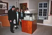 Besökare på turistbyrån på Örebro slott, 1989