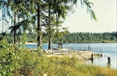 Fiskebryggan vid Ånnabodasjön, 1980-tal