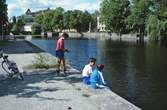 Laxfiske i Svartån, 1988