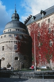 Södra fasaden av Örebro slott, 1989