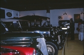 Besökare vid invigning av motormuséet vid Gustavsvik, 1983