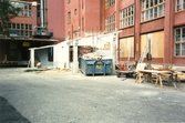 Ombyggnation av Oscaria skofabrik till Virginska skolan, Fabriksgatan 52, 1980-tal