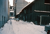 Ågatan mot söder från Färgaregränd, 1956