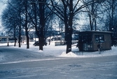 Kiosk i Drottningparken, 1957