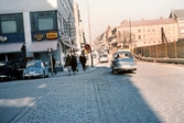 Drottninggatan mot norr från Näbbtorget, 1961