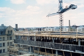 Byggnation av Medborgarhuset, 1964