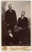 Porträtt på tre män, efter 1895