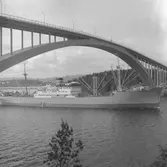 Fartyget Bio-Bio vid Sandöbron

