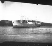 Fartyget Kookaburra vid Sandöbron

