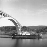 Fartyget Olbers vid Sandöbron