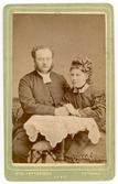 Präst med fru, 1874