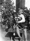 Pojke med hund, 1918-1919