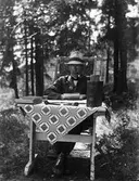 Man med rökpipa, 1921