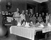 Fest hos familjen Widestrand, 1930-tal