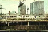 Byggnation av Medborgarhuset, 1964