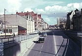 Rudbecksgatan mot öster, 1960-tal