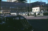 Parkering på Våghustorget, 1962