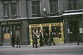 Rivningsrea vid Edwalls hörna på Drottninggatan, 1963
