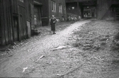 Gårdsinteriör Drottninggatan 37, 1950-tal