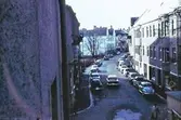 Köpmangatan söderut sett från Bondegatan,1960-tal