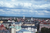 Utsikt från Nikolaikyrkan mot norr, 1991