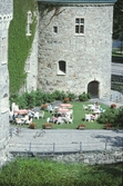 Uteservering vid Örebro slott, 1985