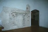 Vägg i Furstinnan Marias förmak på Örebro slott, 1993