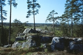 Stenar vid fornborgen Tarstaborg, 1989