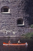Kanotister utanför Örebro slott, 1980-tal