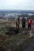 På toppen av Kvarntorpshögen, 1989