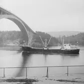 Fartyget Biscaya vid Sandöbron