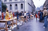 Vätskestation på Stortorget, 1982