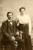 Anders och Matilda Redin från Asker, 1909