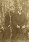 Paret Redin i skogen, 1906