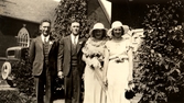 Walborg Redins bröllopsdag i Minnesota, 1933-06-24