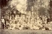 Folk- och småskola i Alltorps skola, ca 1917