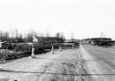 Vy från Glanshammarsvägen, ca 1970