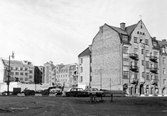 Hus vid Klostergatan, 1975-08-06